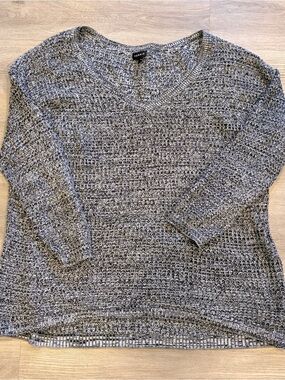Torrid Women’s Gray & Black Marled Knit Sweater 0X